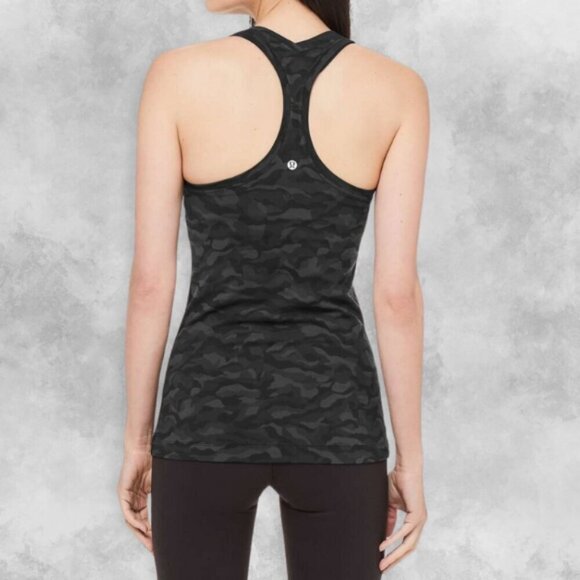 Lululemon Cool Tank Top Racerback II Lightweight Sequoia Camo Design Women's S - Picture 2 of 8